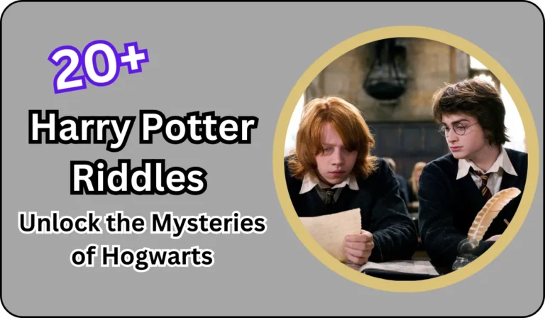 Harry Potter Riddles – Unlock the Mysteries of Hogwarts