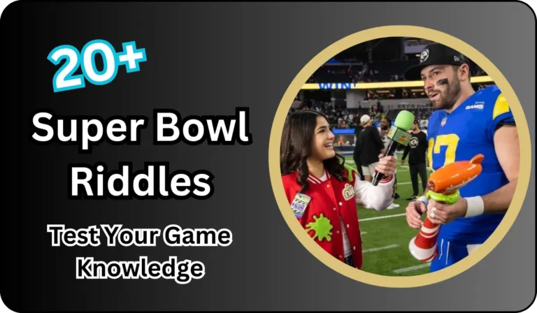 Super Bowl Riddles